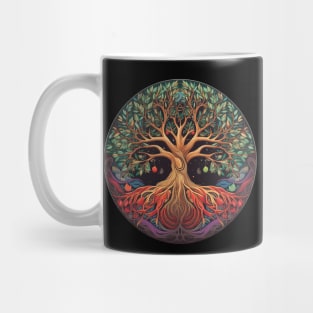 Forbidden Fruit Tree of Life Illustration Mug